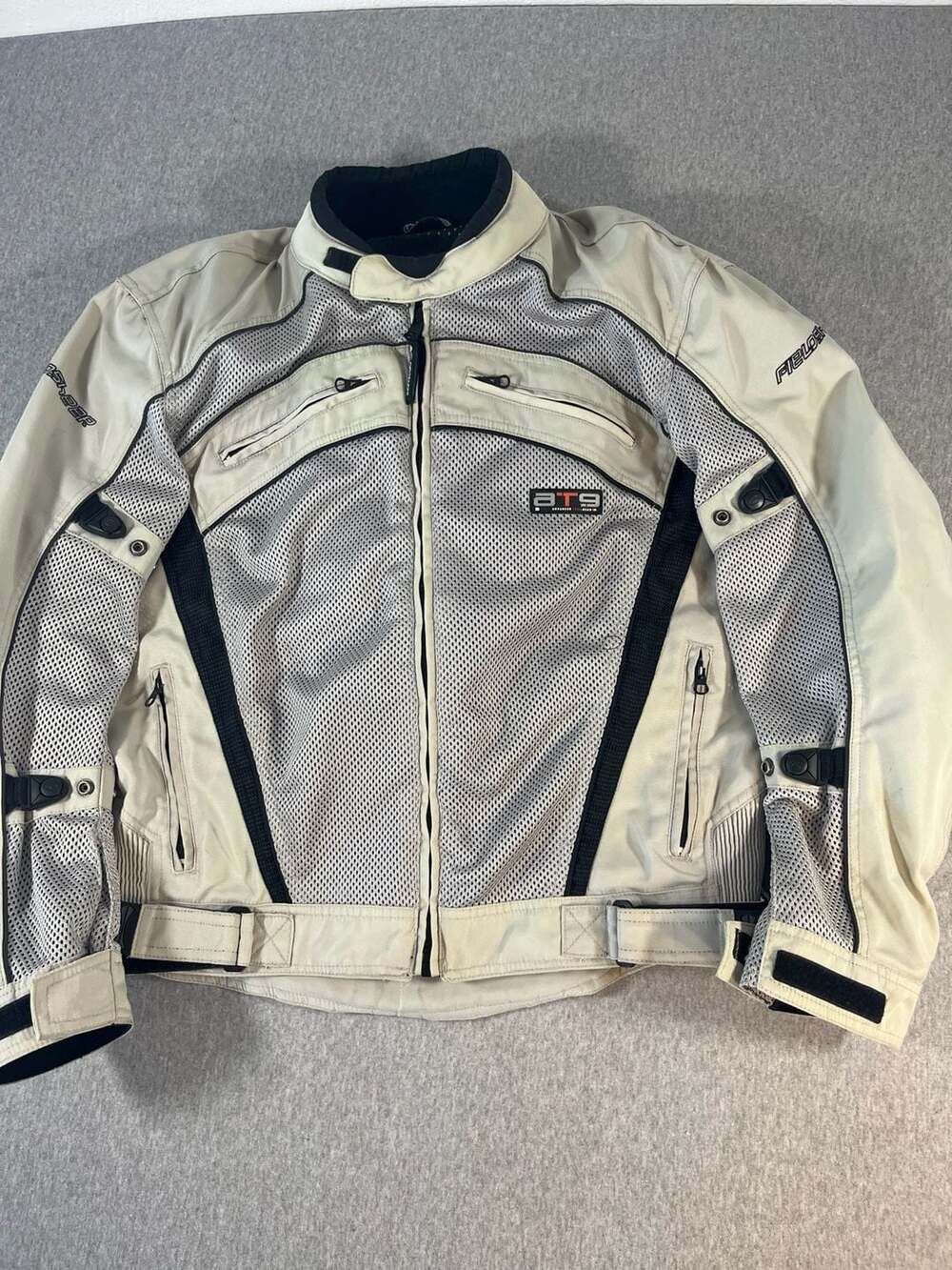 Fieldsheer ATS9 Tan Motorcycle Mesh Jacket Men’s L